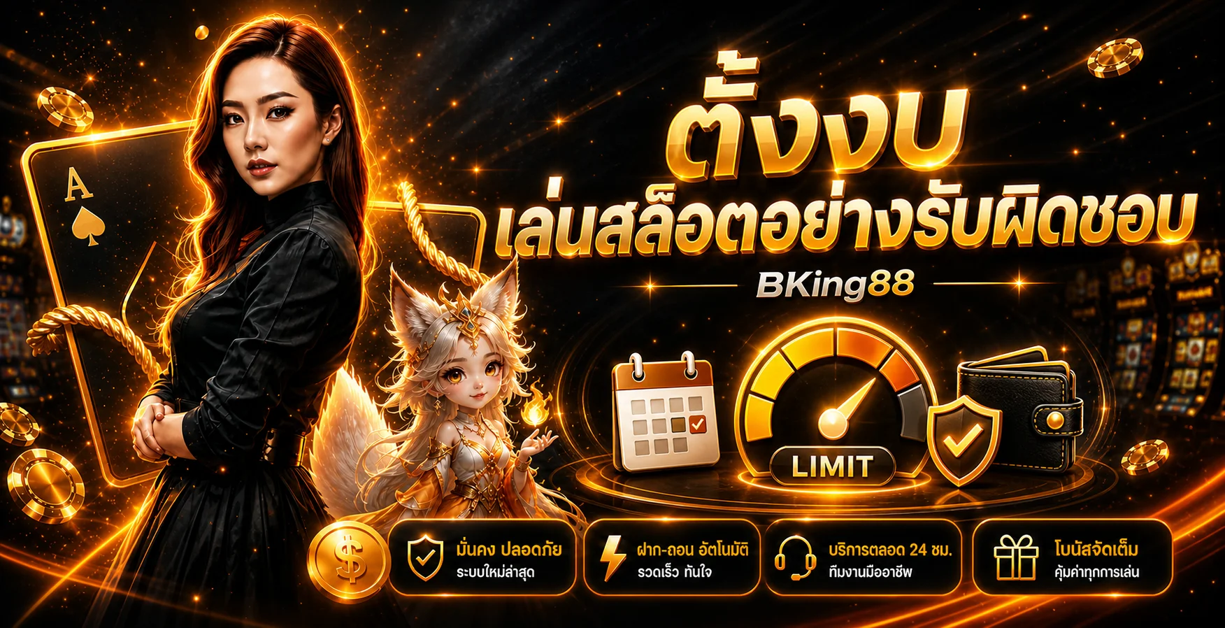 BKing88 วิธีตั้งงบเล่นสล็อตอย่างรับผิดชอบ